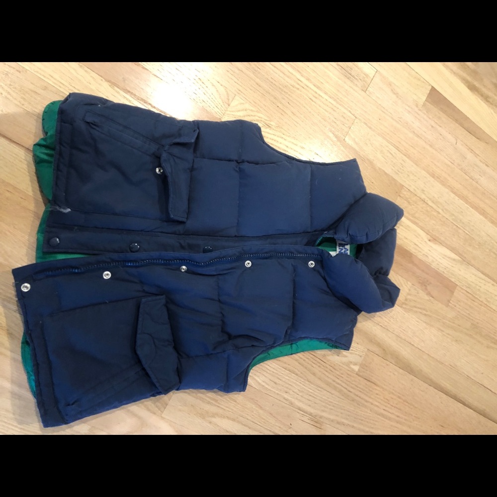 Lands End Puffer Vest size medium